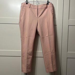Light pink ankle trousers
